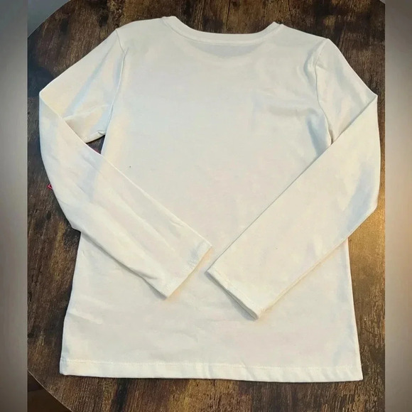 SET: Holiday Time | little girls holiday print tee + mesh skirt. Size: L (10-12) - Picture 9 of 15